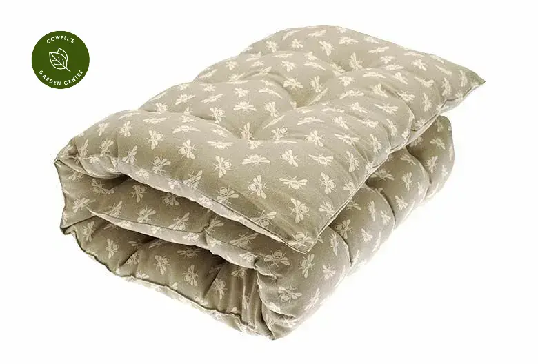 Bee Bench Cushion - Natural 3 Bee Bench Cushion - Natural