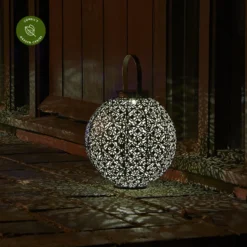 Damasque Lantern - Bronze