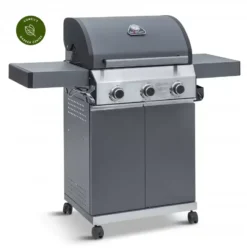 Grillstream Classic 3 Burner Hybrid BBQ - Matt Grey