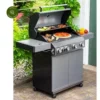Grillstream Classic 4 Burner Hybrid BBQ With Side Burner - Matt Grey -Garden Care Shop grillstream classic 4 burner hybrid bbq with side burner mat 499x500 64d3a522746e0 l