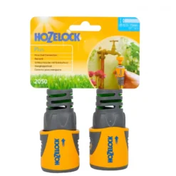 Hozelock Hose End Connector Plus Twin