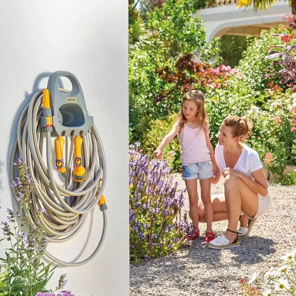 Hozelock Hose Hanger Starter Set 4 Hozelock Hose Hanger Starter Set - Image 2