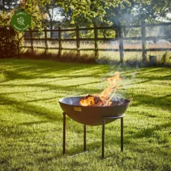 Ivyline Cast Iron Rust Firebowl On Stand - Large 13 Ivyline Cast Iron Rust Firebowl On Stand - Large -Garden Care Shop ivyline cast iron rust firebowl on stand large 1000x1000 64d508b09442a l