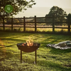 Ivyline Cast Iron Rust Firebowl On Stand - Large 14 Ivyline Cast Iron Rust Firebowl On Stand - Large -Garden Care Shop ivyline cast iron rust firebowl on stand large 1000x1000 64d508b17e200 l