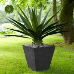 Ivyline Ella Black Planter - Small