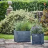 Ivyline Hampton Galvanised Square Planter - Large -Garden Care Shop ivyline hampton galvanised square planter medium 1000x1000 64f5f3ae28bfb l