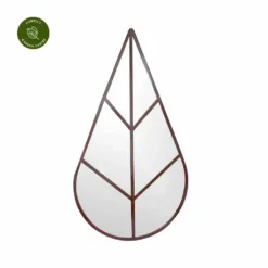 Ivyline Outdoor Leaf Mirror