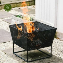 Ivyline Norfolk Black Firebowl