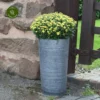 Ivyline Ribbed Galvanised Vase -Garden Care Shop ivyline ribbed galvanised vase 1000x1000 64f6f5c3c846c l