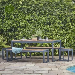 Ivyline Spitalfields Rectangular 5 Piece Furniture Set