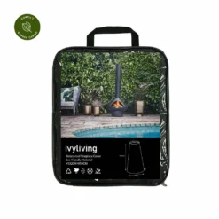 Ivyline Waterproof Fireplace Cover - Large
