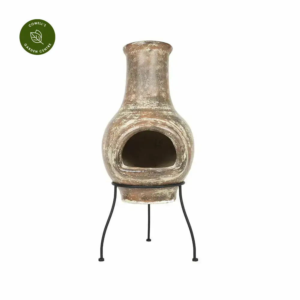 La Hacienda Essentials Clay Chimenea Large 3 La Hacienda Essentials Clay Chimenea Large