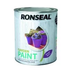 Ronseal Garden Paint Purple Berry 750ml