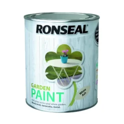 Ronseal Garden Paint White Ash 750ml