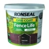 Ronseal One Coat Fencelife Dark Oak 5L -Garden Care Shop ronseal one coat fencelife dark oak 5l 1536x1536 61f2b6b1753ca l