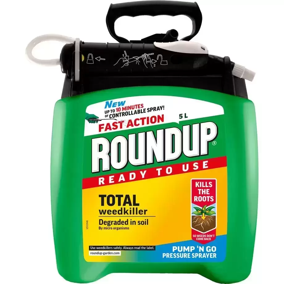 Roundup Total Weedkiller Pump N Go 5L 3 Roundup Total Weedkiller Pump N Go 5L