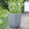 Stewart Cotswold Planter Tall Square 33cm Limestone Grey -Garden Care Shop stewart cotswold planter tall square 33cm limestone grey 1080x1080 61f32dfd7f928 l